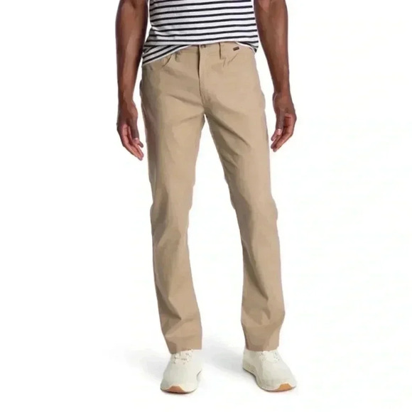 NWT‼️Travis Mathew Men’s The Trifecta Pants in Khaki Tan Size 35X34 - Picture 2 of 10